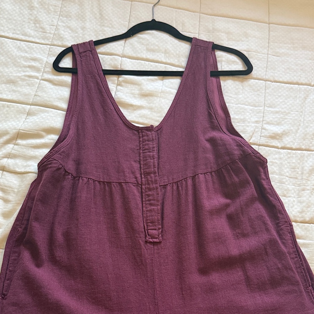 LONGWAY Sunset  Wide Leg Jumpsuit - Plum